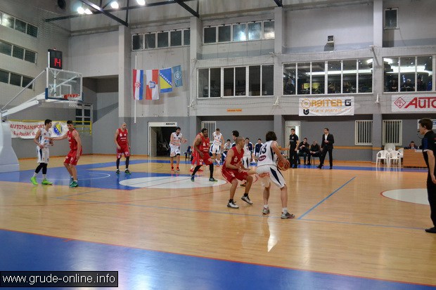 Poraz košarkaša Gruda u polufinalu kupa Herceg Bosne od ekipe iz Mostara