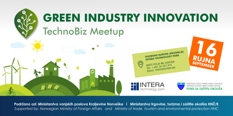 ”Green Industry Innovation” – Techno Biz Meetup u INTERA Tehnološkom Parku