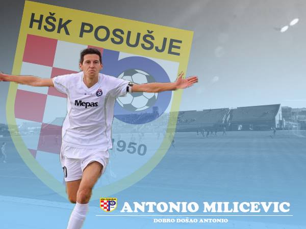 HŠK Posušje dovelo Antonia Miličevića kao prvo pojačanje za nastavak sezone