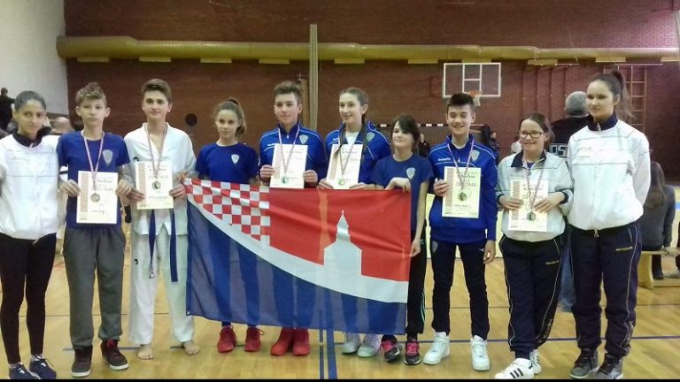 Taekwondo klub Poskok nastupio na dva međunarodna tarkwondo turnira u Hrvatskoj