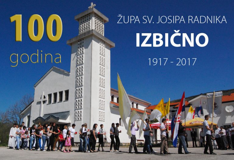 NAJAVA: Obilježavanja proslave 100 godina župe Izbično