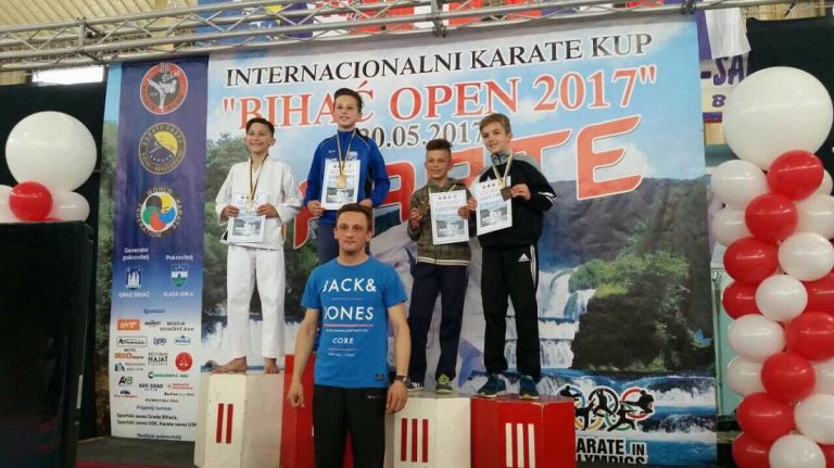 KK „Široki Brijeg“ zabilježio sjajne rezultate na internacionalnom karate kupu „Bihać Open 2017“