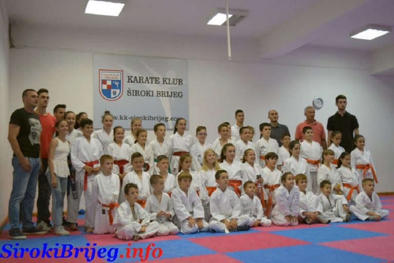 VIDEO/FOTO: Polaznici Karate kluba Široki Brijeg polaganjem za pojaseve zaokružili uspješnu sezonu kluba