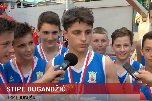 Ljubušak Stipe Dugandžić s 12 godina zaigrao za Cibonu i hrvatsku reprezentaciju