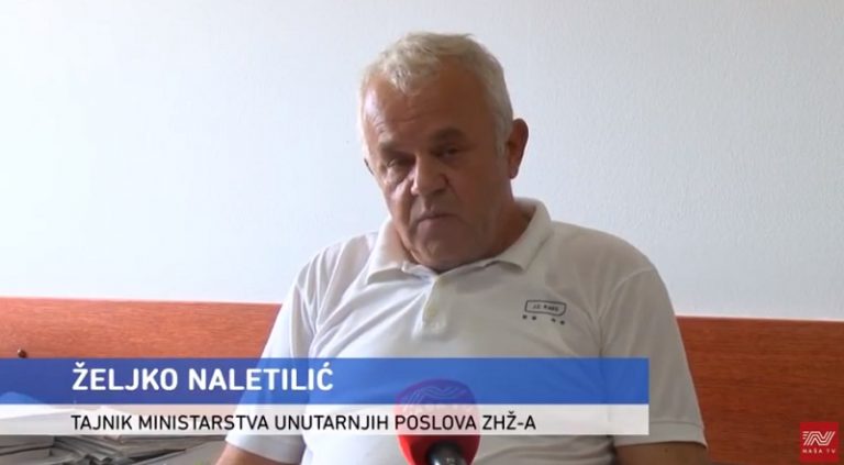 RAZOTKRIVANJE: Željko Naletilić govori neistine, obmanjujući javnost uz činjenje štete Sindikatu MUP-s ŽZH