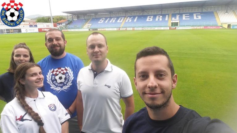 Navijači NK Širokog Brijega iz Makedonije za svoj godišnji odmor odlučili posjetiti Pecaru i svoj klub