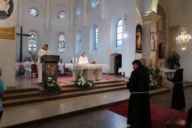 Fra Antonio Musa i fra Nikola Jurišić položili svoje svečane (doživotne) zavjete