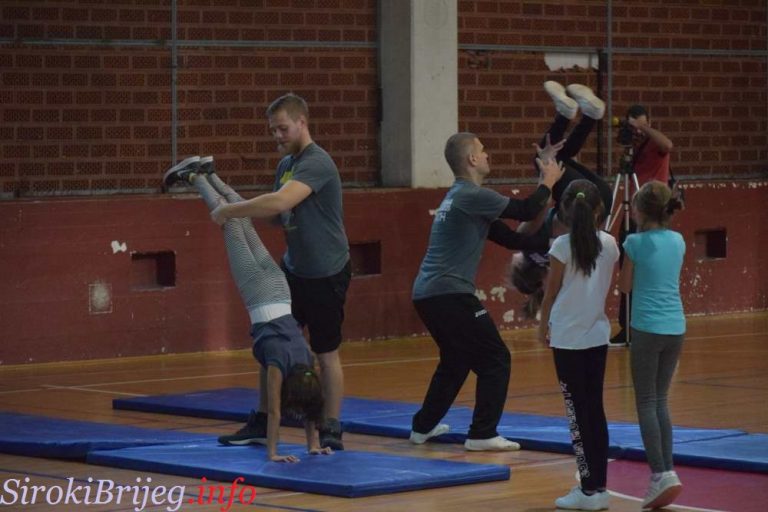 FOTO: U Širokom Brijegu održan cheerleading kamp uz iskusne trenere iz Mađarske