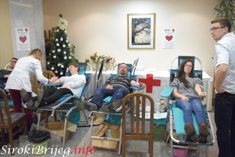 VIDEO: To samo može Široki Brijeg – Oboren rekord u dobrovoljnoj akciji darivanja krvi!
