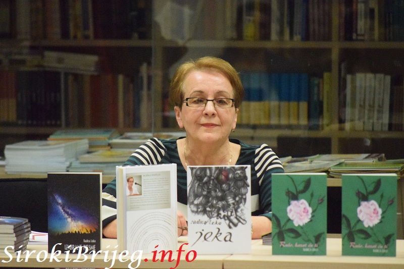 FOTO: Radica Leko u Širokom Brijegu predstavila tri vrlo zanimljive knjige iz svoje bogate književne povijesti! – SirokiBrijeg.info