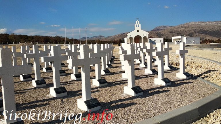Memorijalno Groblja mira – Bile: Za postavljanje jednog križa uplata je 200 KM