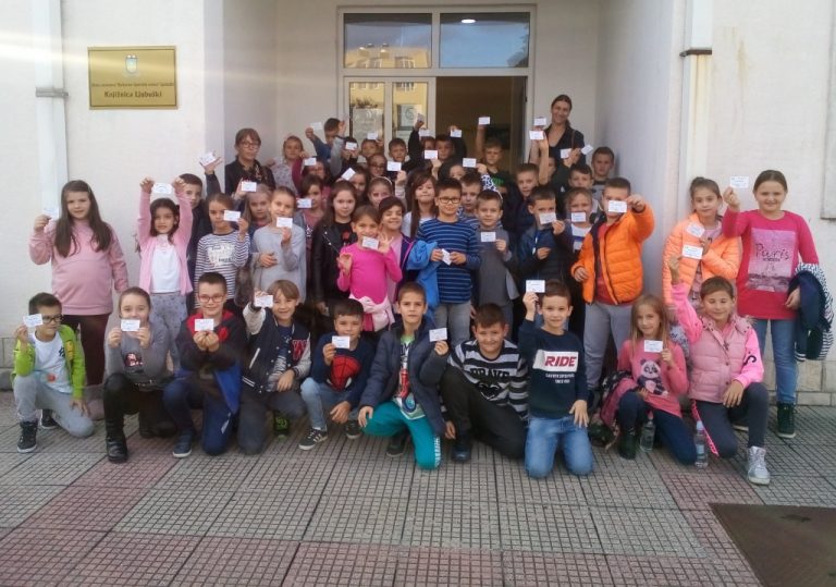 Učenici 3. razreda OŠ Marka Marulića posjetili Knjižnicu Ljubuški
