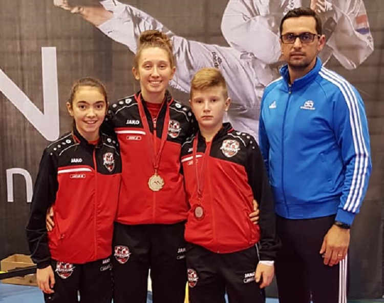 Poskoci brat i sestra Sara i David Grubišić okitili se medaljama međunarodnom taekwondo turniru “Kup Marjana 2019”