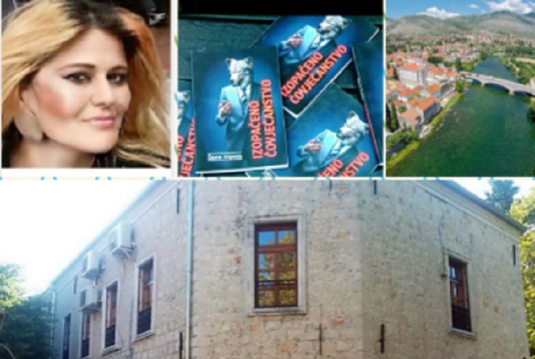 NAJAVA: Promocija knjige „Izopačeno čovječanstvo“ autorice Žane Alpeze u Trebinju