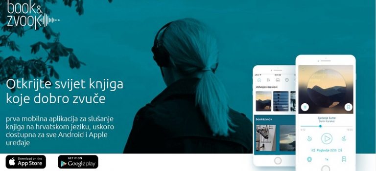Book&Zvook – prva aplikacija za slušanje knjiga na hrvatskom jeziku
